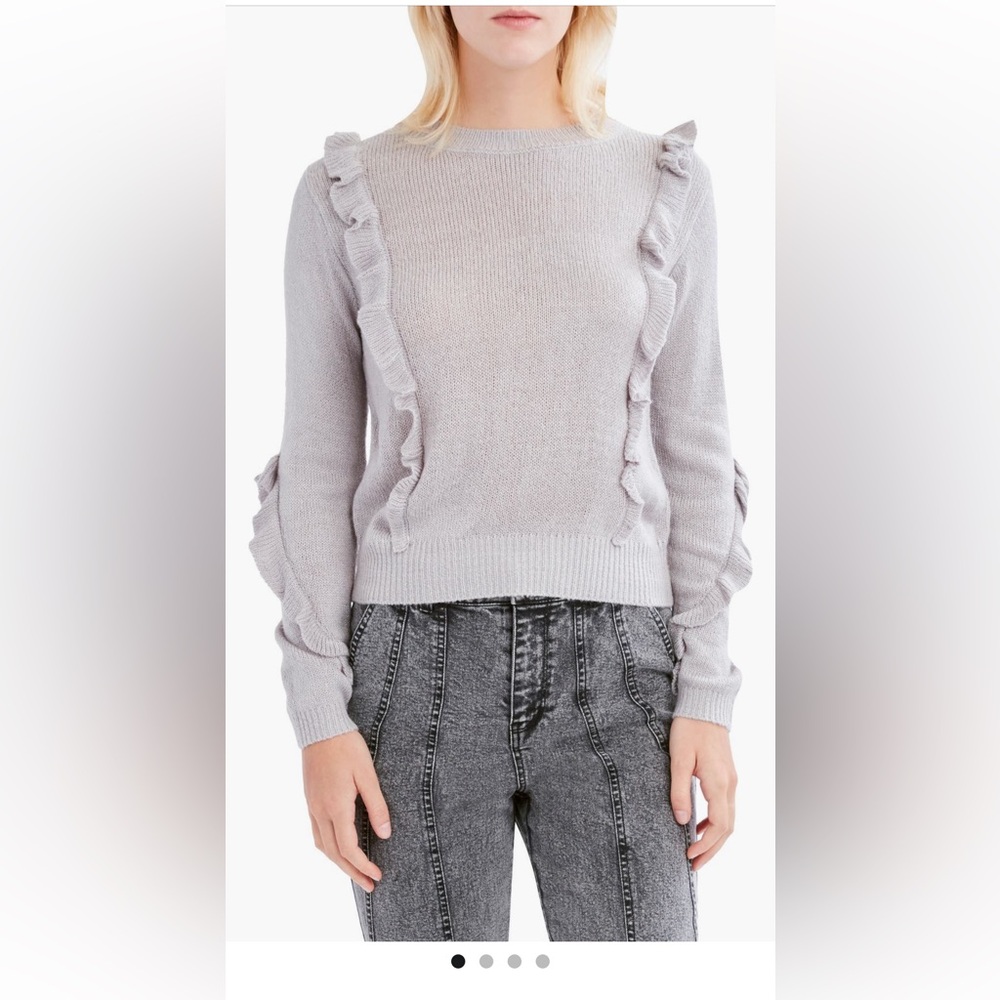 Bcbgeneration Ruffle Sweater New - image 2